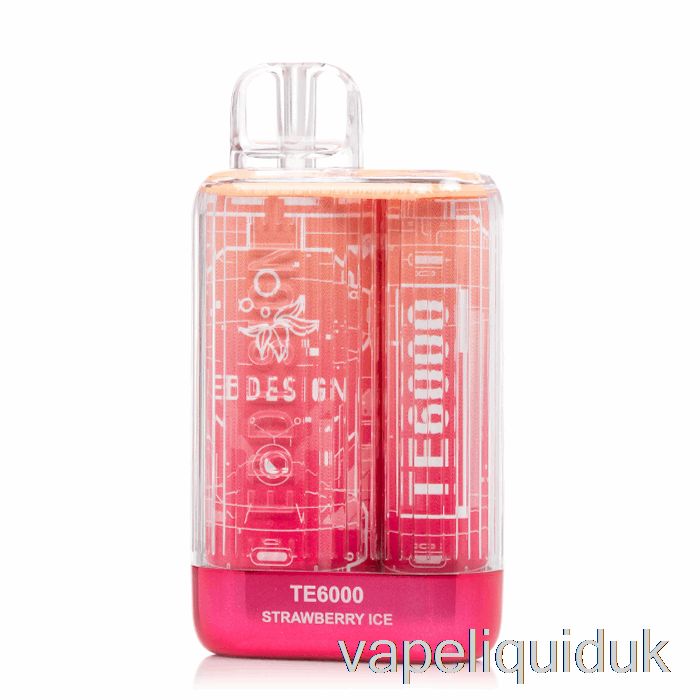 EB TE6000 Disposable Strawberry Ice Vape Juice
